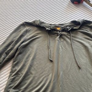 Ruby Rd. Sage Lace-Up Top